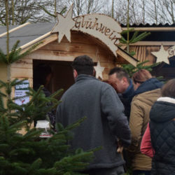 Weihnachtsmarkt mit Baumschlag 2015