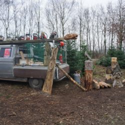 Weihnachtsmarkt mit Baumschlag 2016